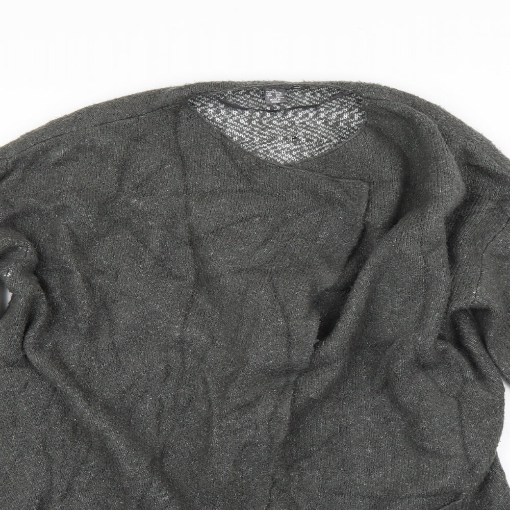 Primark Womens Grey   Cardigan Jumper Size 10