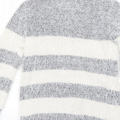 Womens UK Size M buisdaei Multicoloured Pullover Jumper