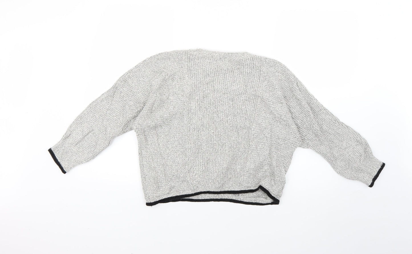 Womens UK Size 10 Topshop Grey Pullover Jumper