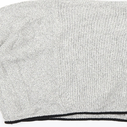 Womens UK Size 10 Topshop Grey Pullover Jumper