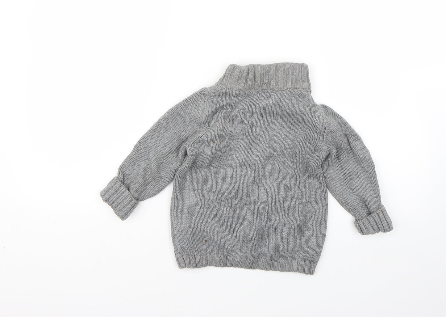Gap Boys Grey   Cardigan Jumper Size 3 Years