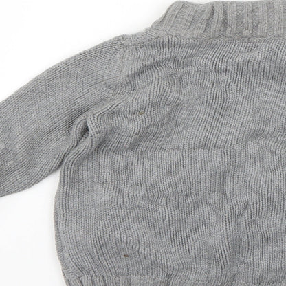 Gap Boys Grey   Cardigan Jumper Size 3 Years