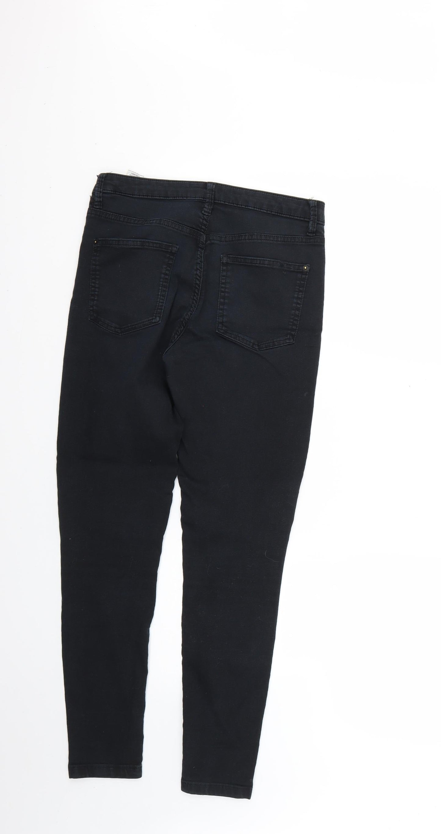 Womens UK Size 10 Marks and Spencer Regular Fit Skinny Black Jeans