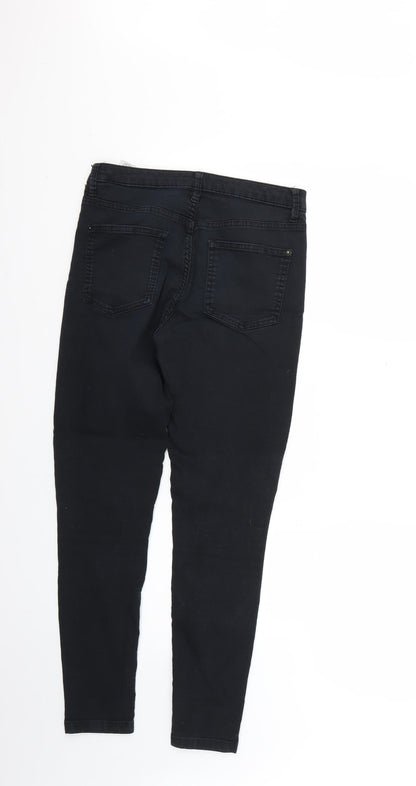 Womens UK Size 10 Marks and Spencer Regular Fit Skinny Black Jeans