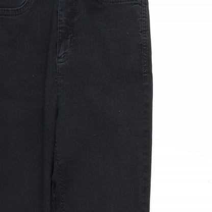 Womens UK Size 10 Marks and Spencer Regular Fit Skinny Black Jeans
