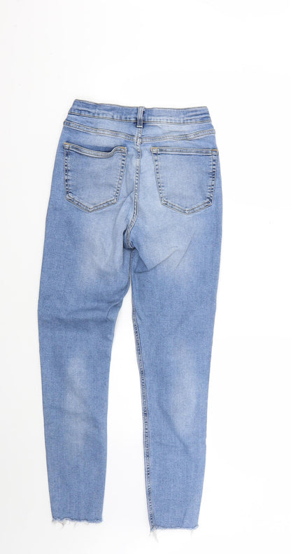Mens UK Size 30 Topshop Regular Fit Skinny Blue Jeans