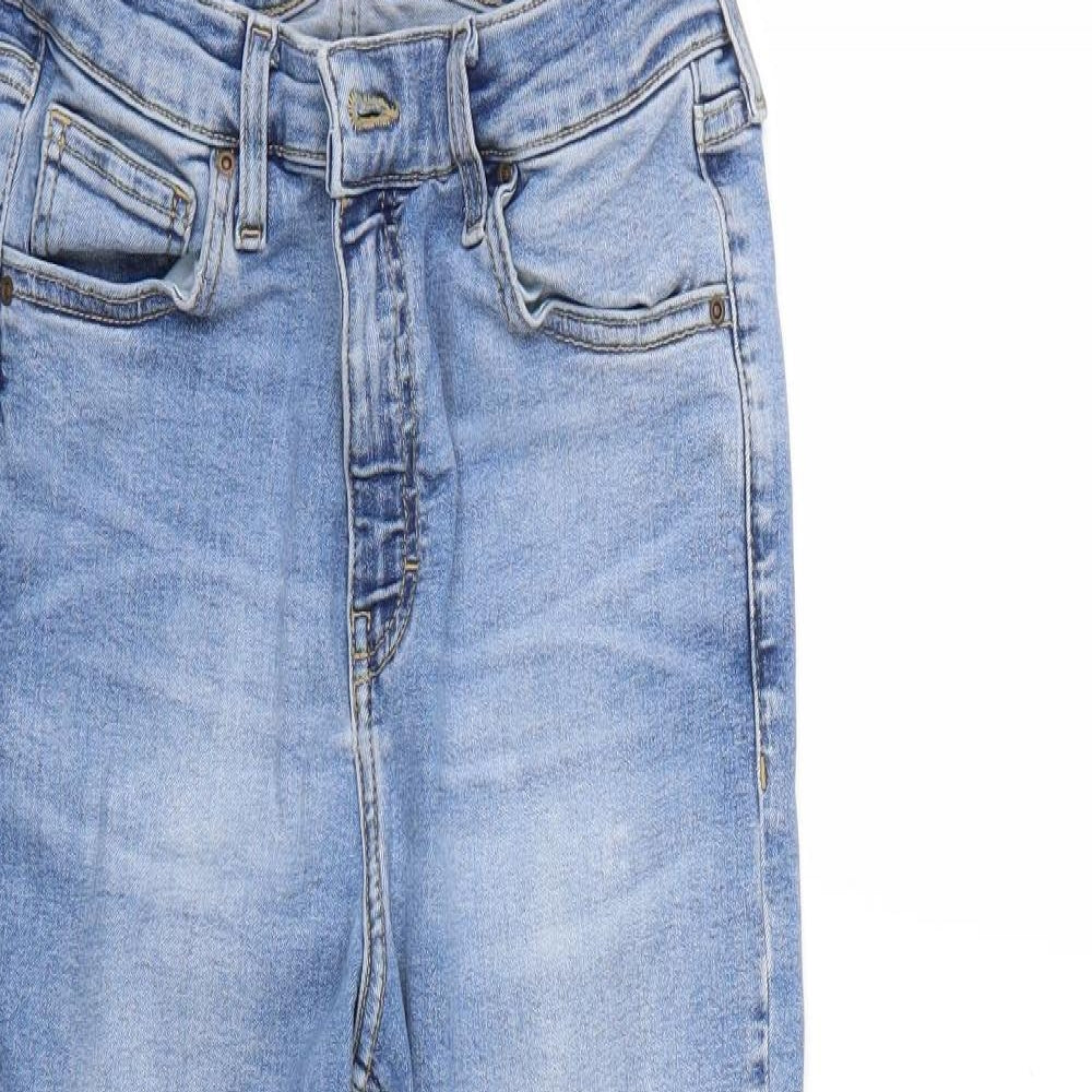 Mens UK Size 30 Topshop Regular Fit Skinny Blue Jeans