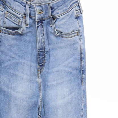 Mens UK Size 30 Topshop Regular Fit Skinny Blue Jeans