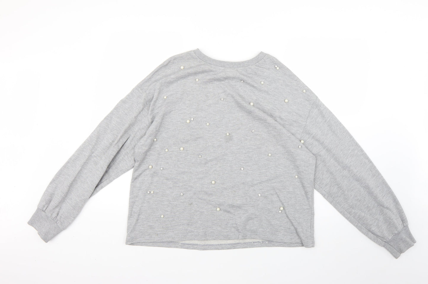 Womens UK Size 14 Matalan Grey Pullover Jumper