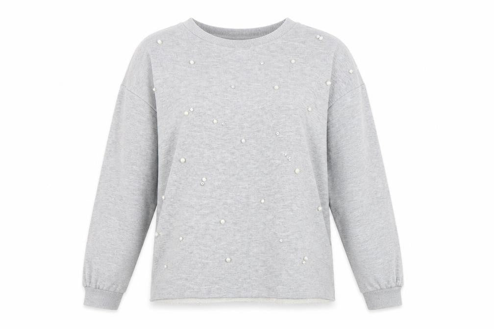 Womens UK Size 14 Matalan Grey Pullover Jumper