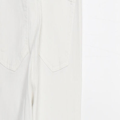 Topshop Womens White   Skinny Jeans Size 30 L25 in