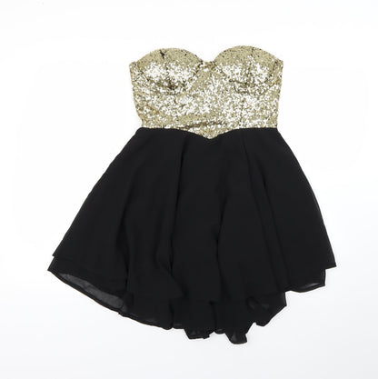 Club L Womens Gold   Mini  Size 12