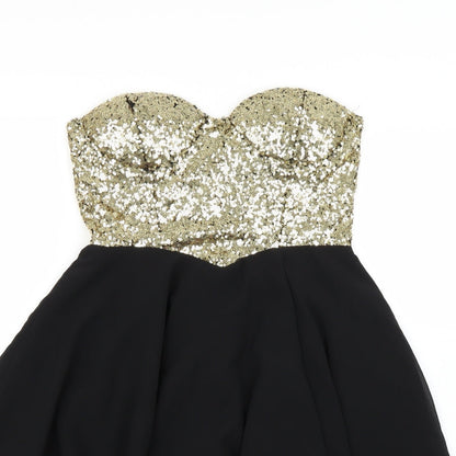 Club L Womens Gold   Mini  Size 12