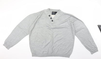 urban spirit Mens Grey   Pullover Jumper Size 2XL