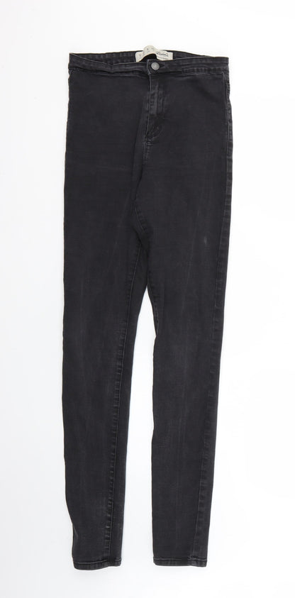 Denim & Co. Womens Black   Skinny Jeans Size 12 L30 in