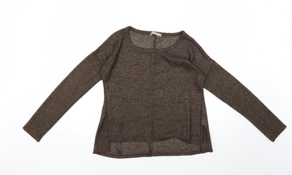 Womens UK Size 6 Atmosphere Brown Pullover Jumper