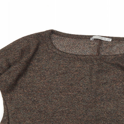 Womens UK Size 6 Atmosphere Brown Pullover Jumper