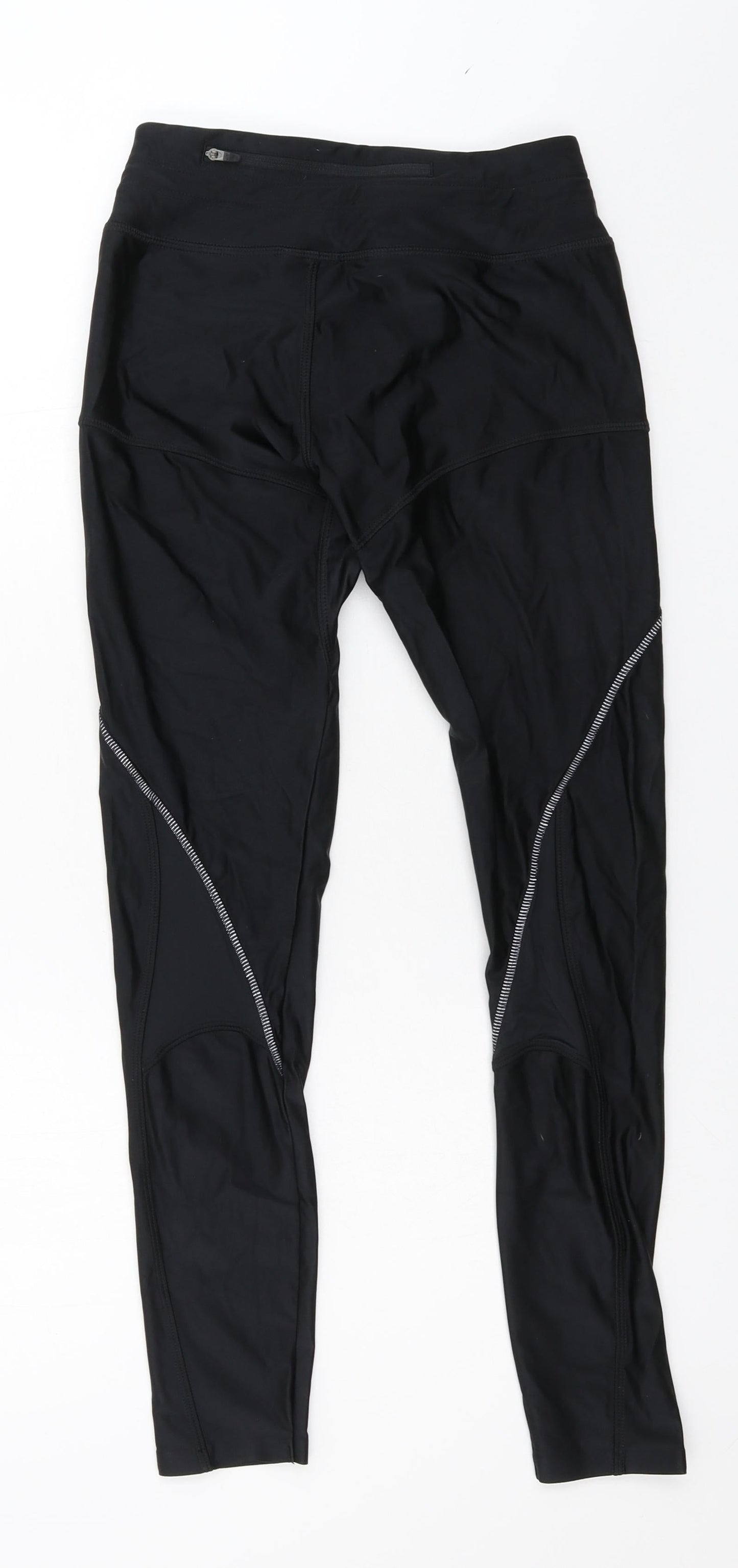 MP Womens Black  Jersey Capri Trousers Size S L26 in