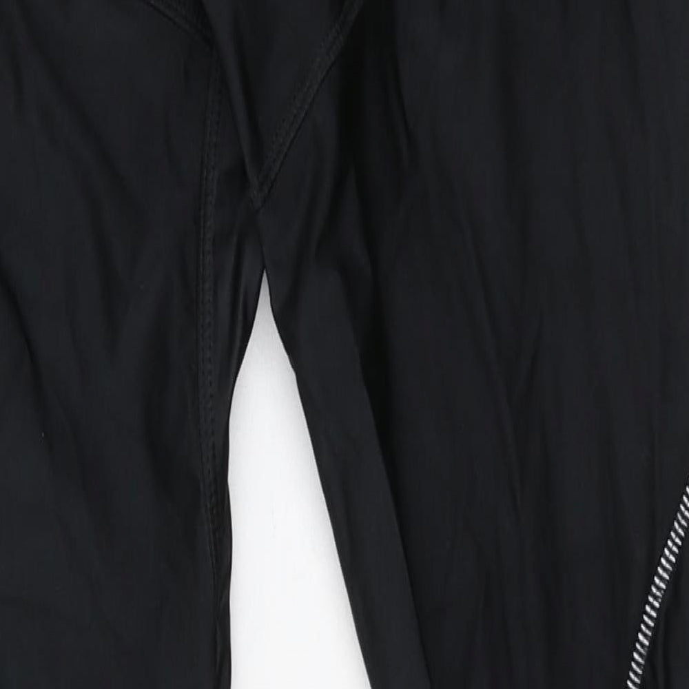 MP Womens Black  Jersey Capri Trousers Size S L26 in