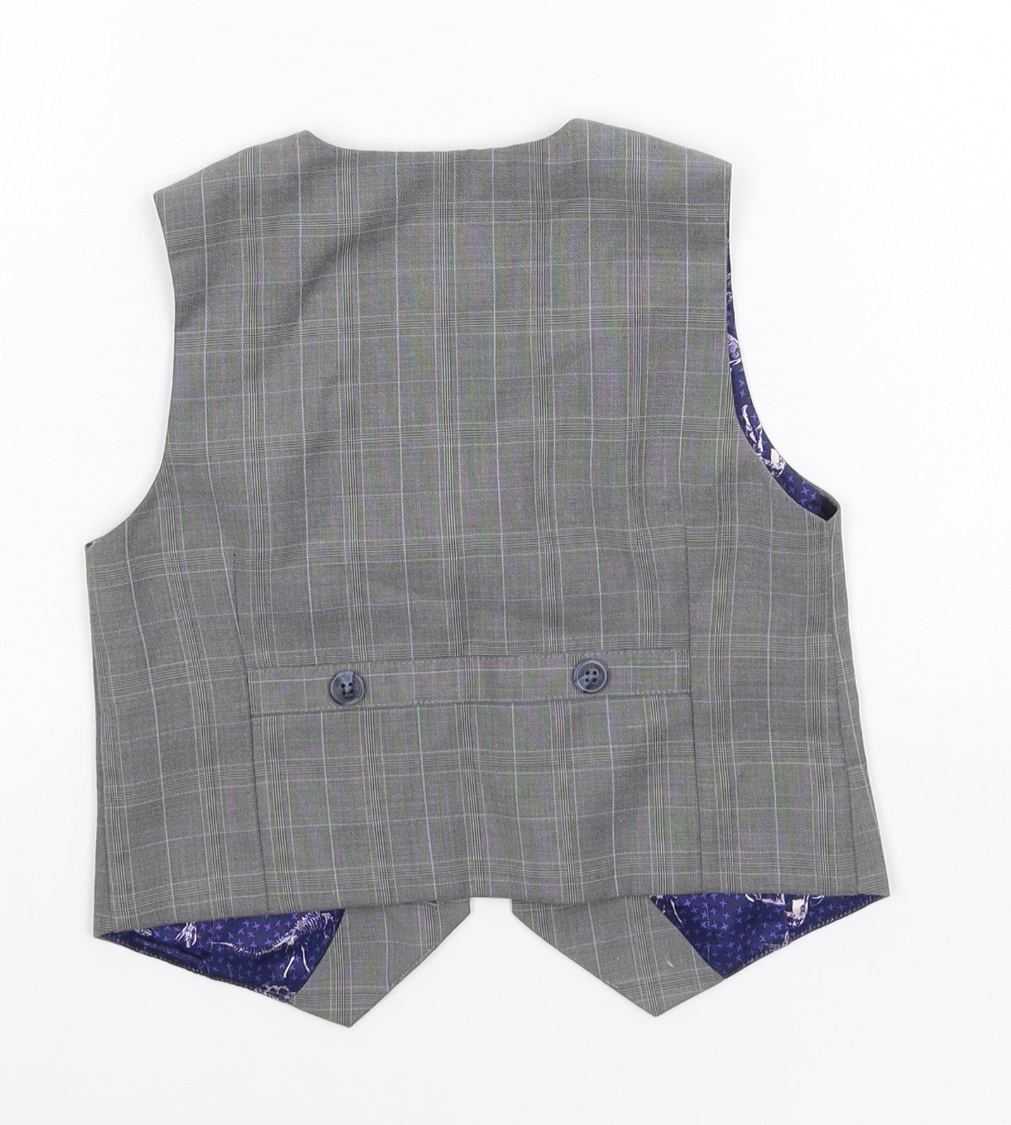 Monsoon Boys Grey   Jacket Waistcoat Size 4 Years