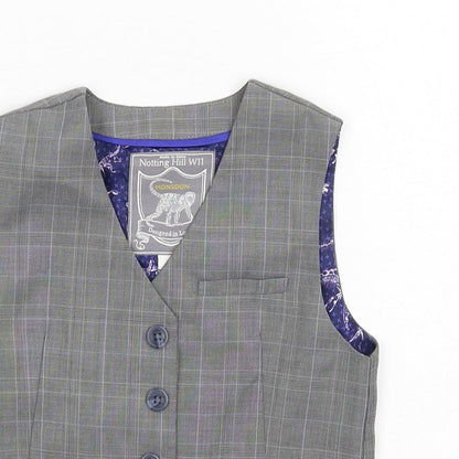 Monsoon Boys Grey   Jacket Waistcoat Size 4 Years