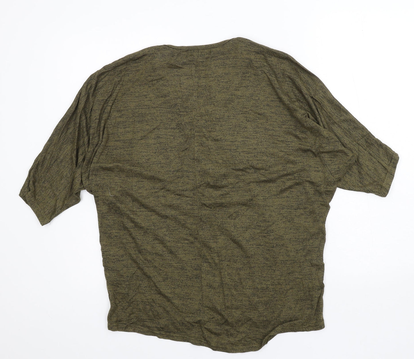 Womens UK Size M New Look Green Pullover Jumper