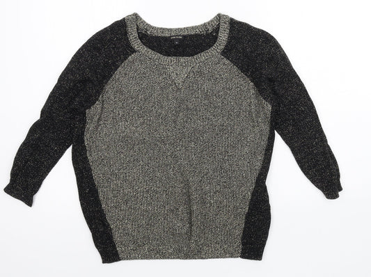 Womens UK Size 10 River Island Black Pullover Jumper