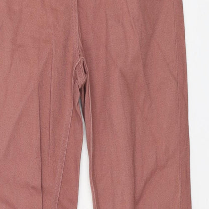 George Womens Pink  Denim Skinny Jeans Size 10 L29 in