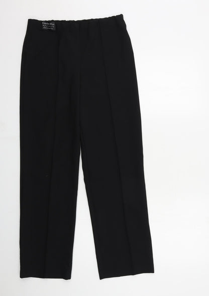 Womens UK Size 10 Epilogue Regular Fit  Black Trousers