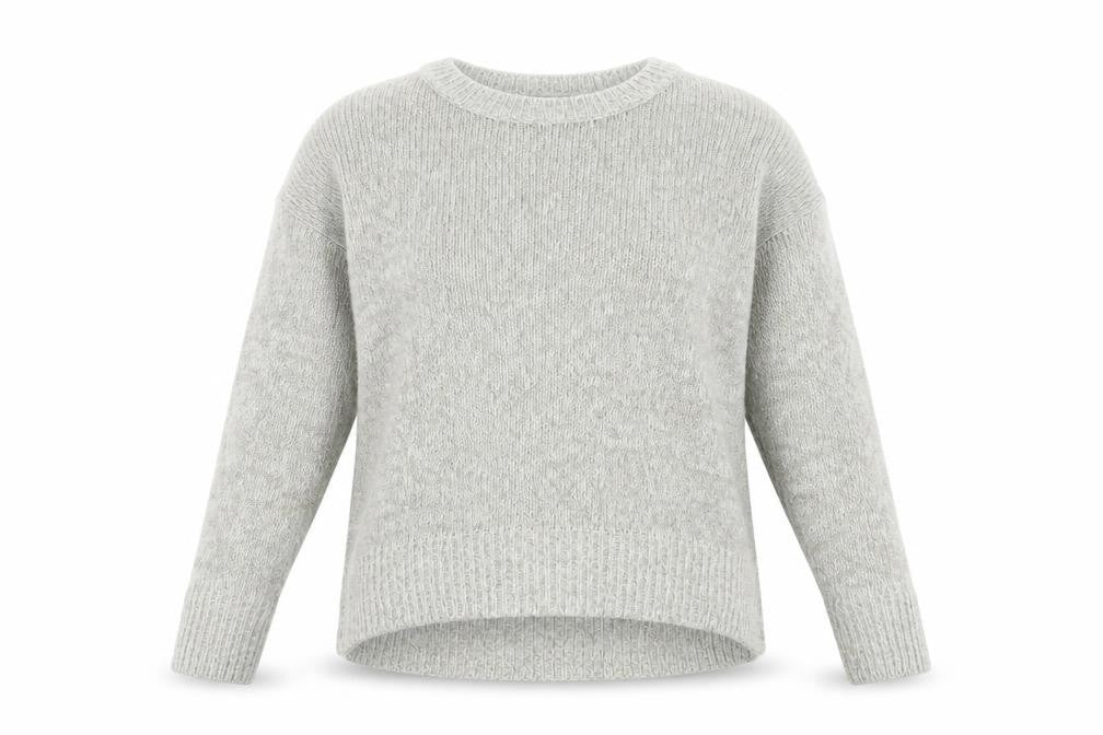 Womens UK Size S New Look Grey Pullover Jumper
