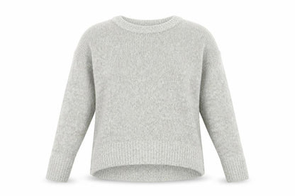 Womens UK Size S New Look Grey Pullover Jumper
