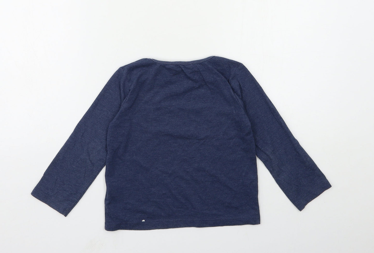 E-vie Girls Blue   Basic T-Shirt Size 3-4 Years