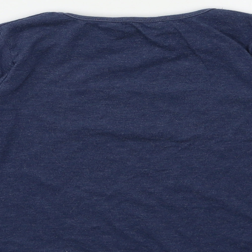 E-vie Girls Blue   Basic T-Shirt Size 3-4 Years