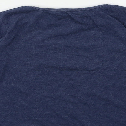 E-vie Girls Blue   Basic T-Shirt Size 3-4 Years