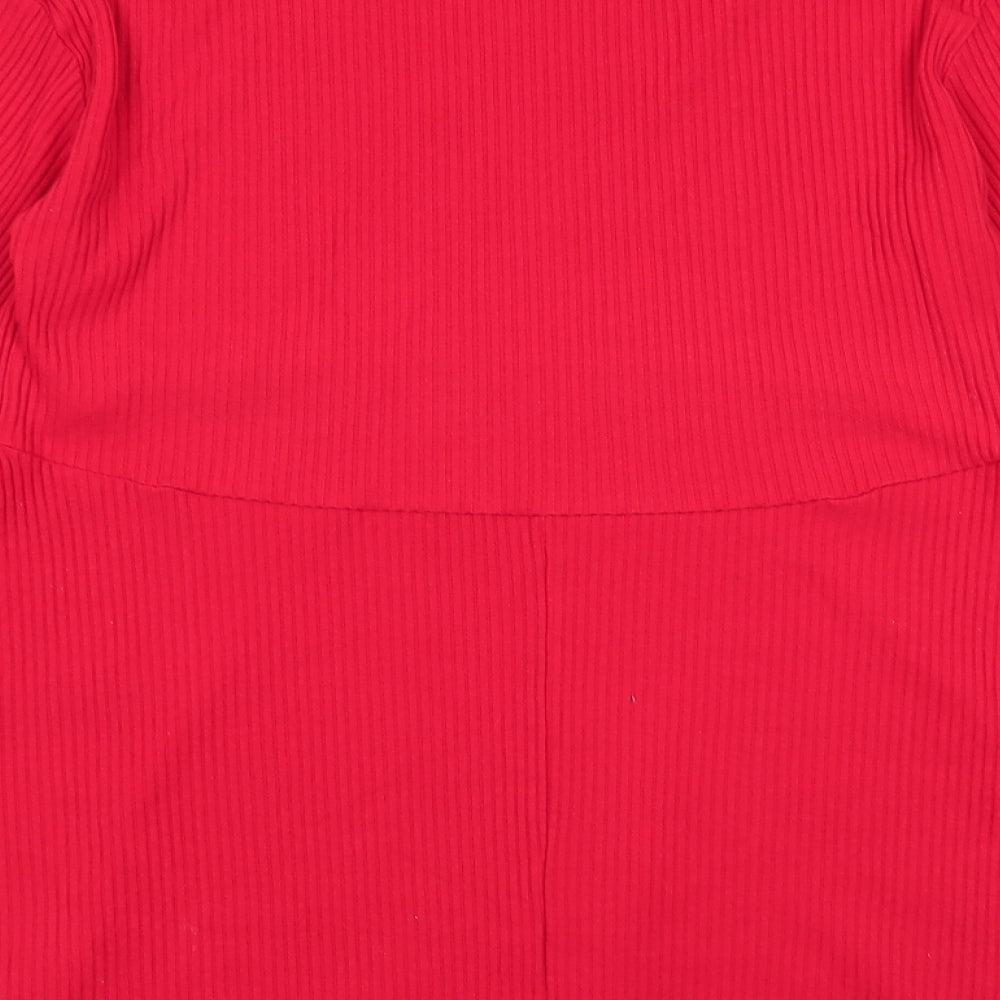 ASOS Womens Red   Fit & Flare  Size 10