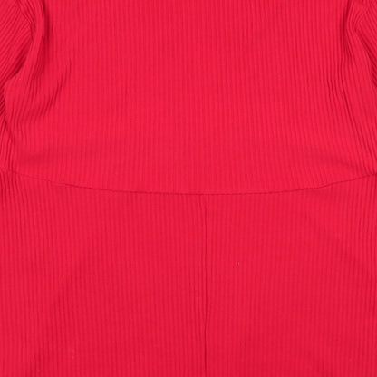 ASOS Womens Red   Fit & Flare  Size 10