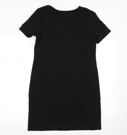 Preworn Womens Black   A-Line  Size 8