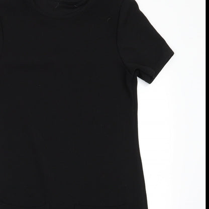 Preworn Womens Black   A-Line  Size 8