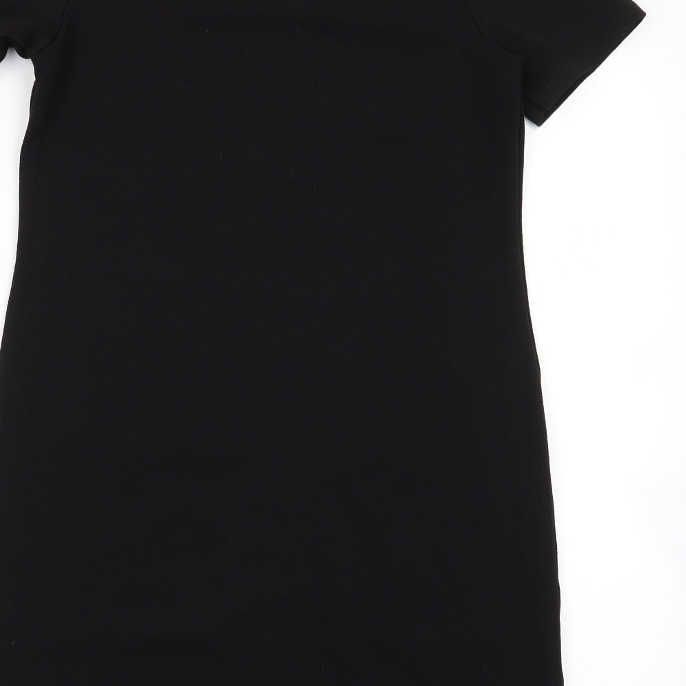 Preworn Womens Black   A-Line  Size 8