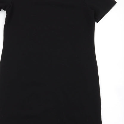 Preworn Womens Black   A-Line  Size 8