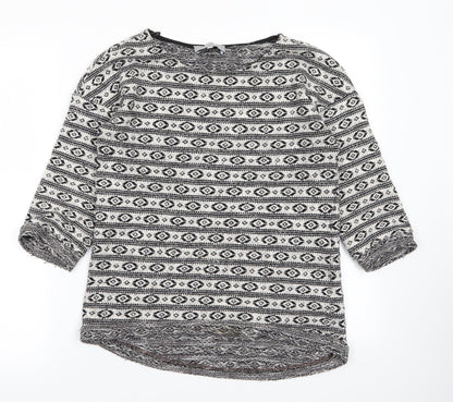 Womens UK Size 8 NEXT Multicoloured Basic T-Shirt