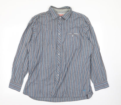 Mens UK Size XL montaray Multicoloured  Button-Up Long Sleeve Casual Shirt