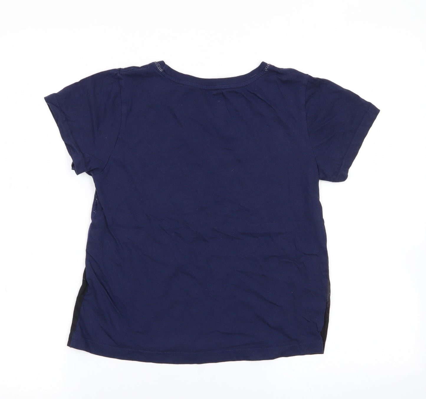 love to lounge Womens Blue Geometric  Top Pyjama Top Size 6