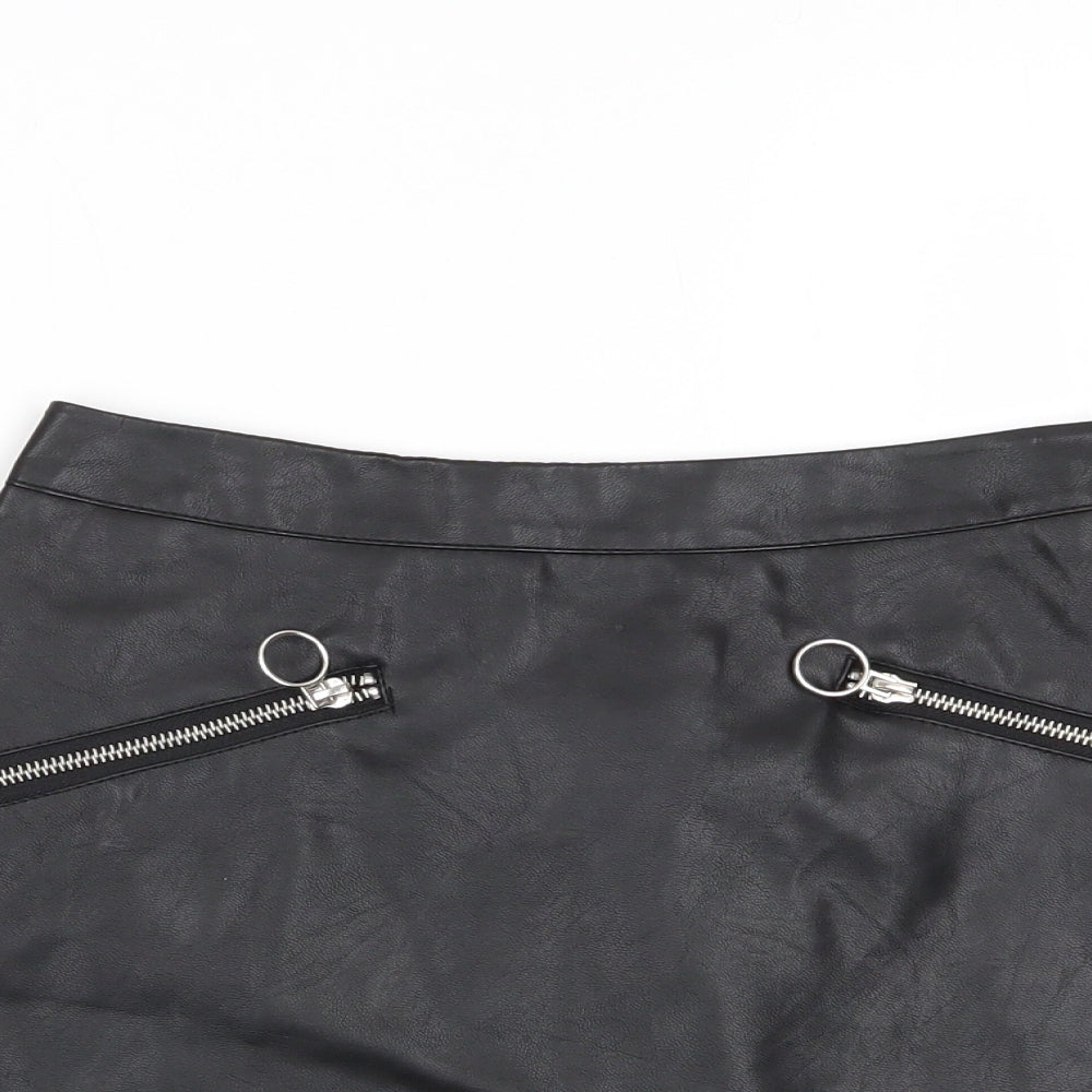 Primark Womens Beige   Flare Skirt Size 6