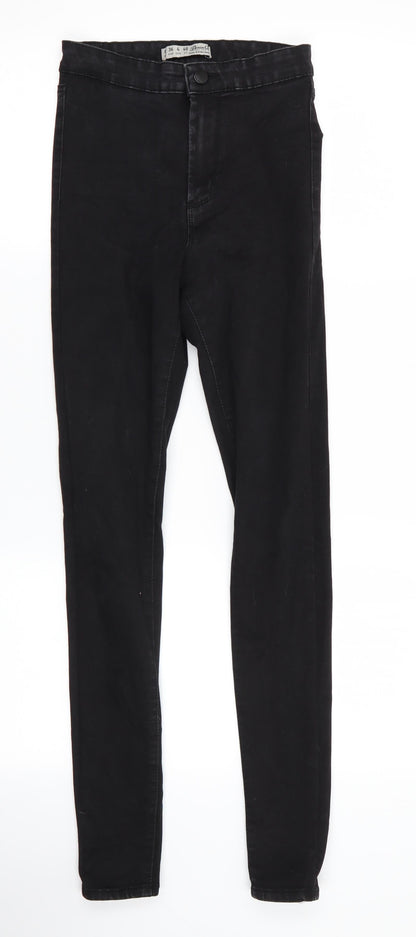Womens UK Size 8 denim and co Regular Fit Skinny Black Jeans