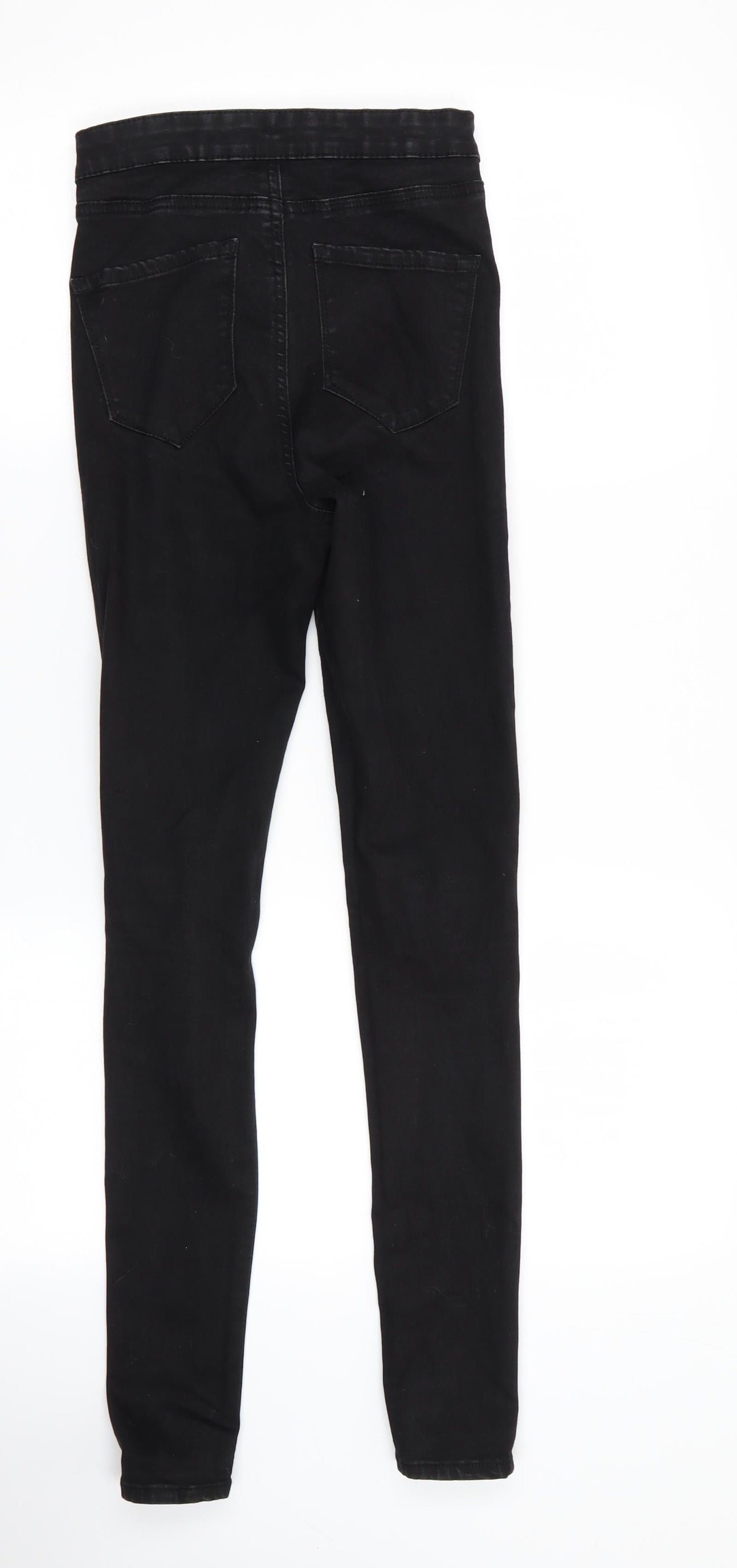 Womens UK Size 8 denim and co Regular Fit Skinny Black Jeans