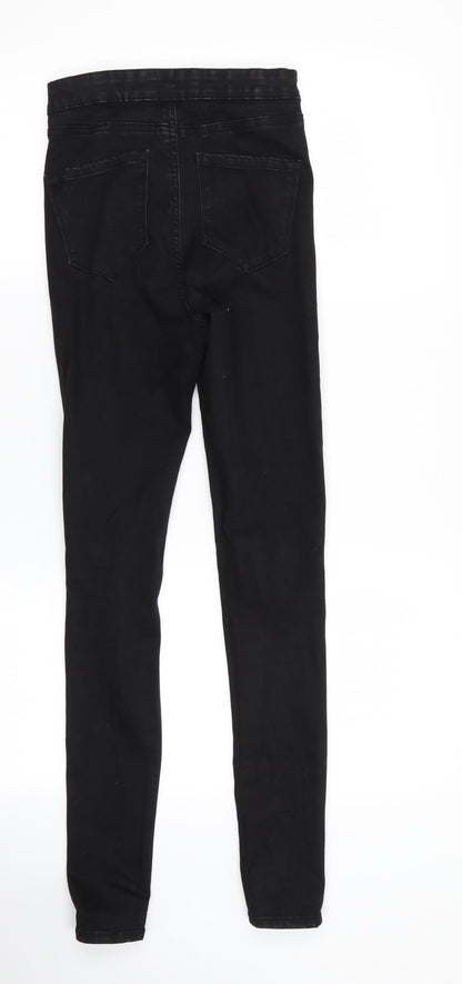Womens UK Size 8 denim and co Regular Fit Skinny Black Jeans