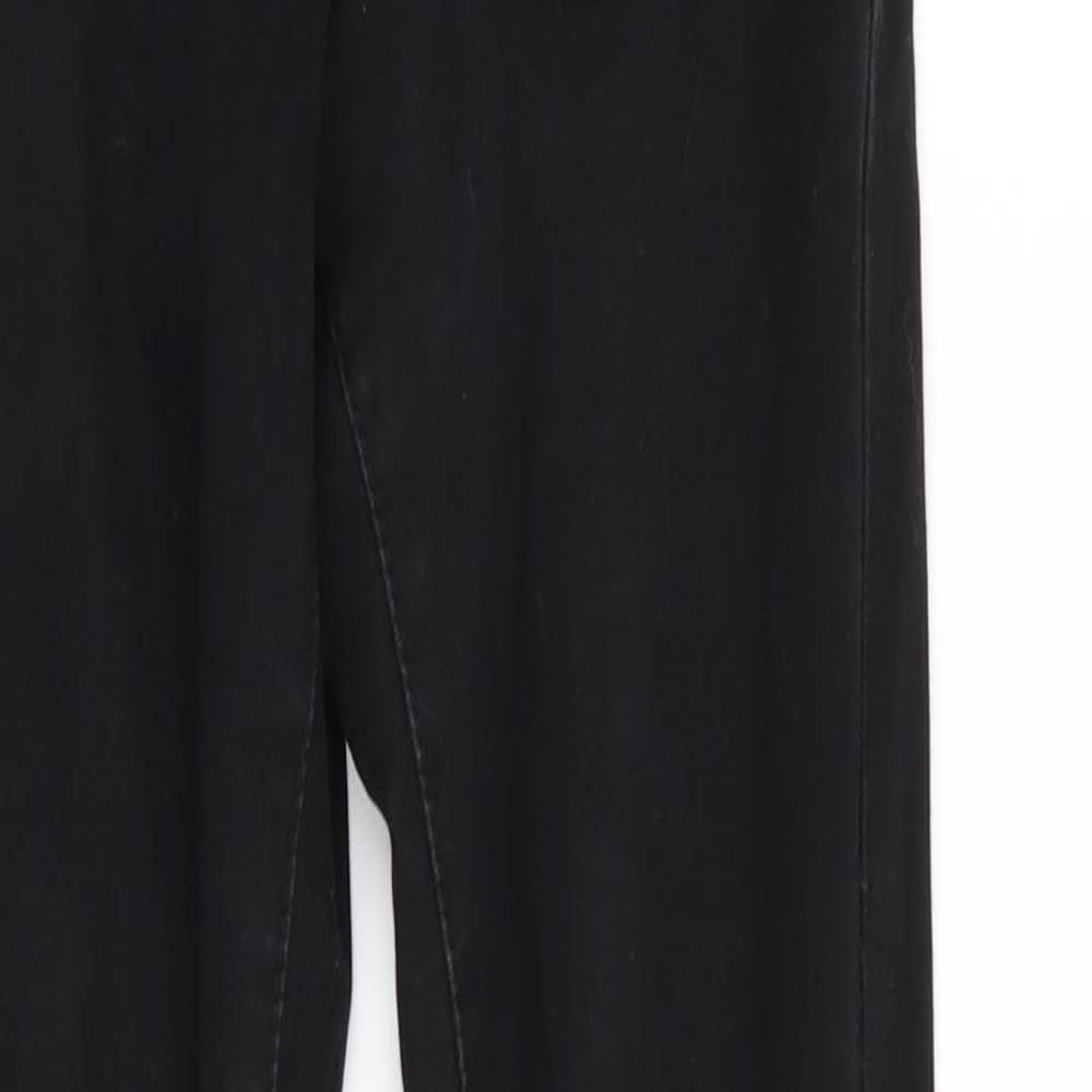 Womens UK Size 8 denim and co Regular Fit Skinny Black Jeans