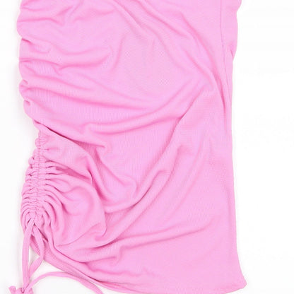 PLT Womens Pink   Mini Skirt Size 6  - Stretch waistband