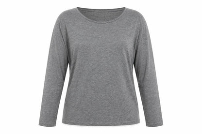 Womens UK Size 8 Mango Grey Basic T-Shirt